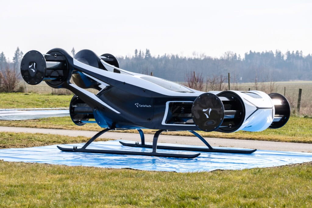 CycloTech Air Taxi Can Parallel Park in Midair