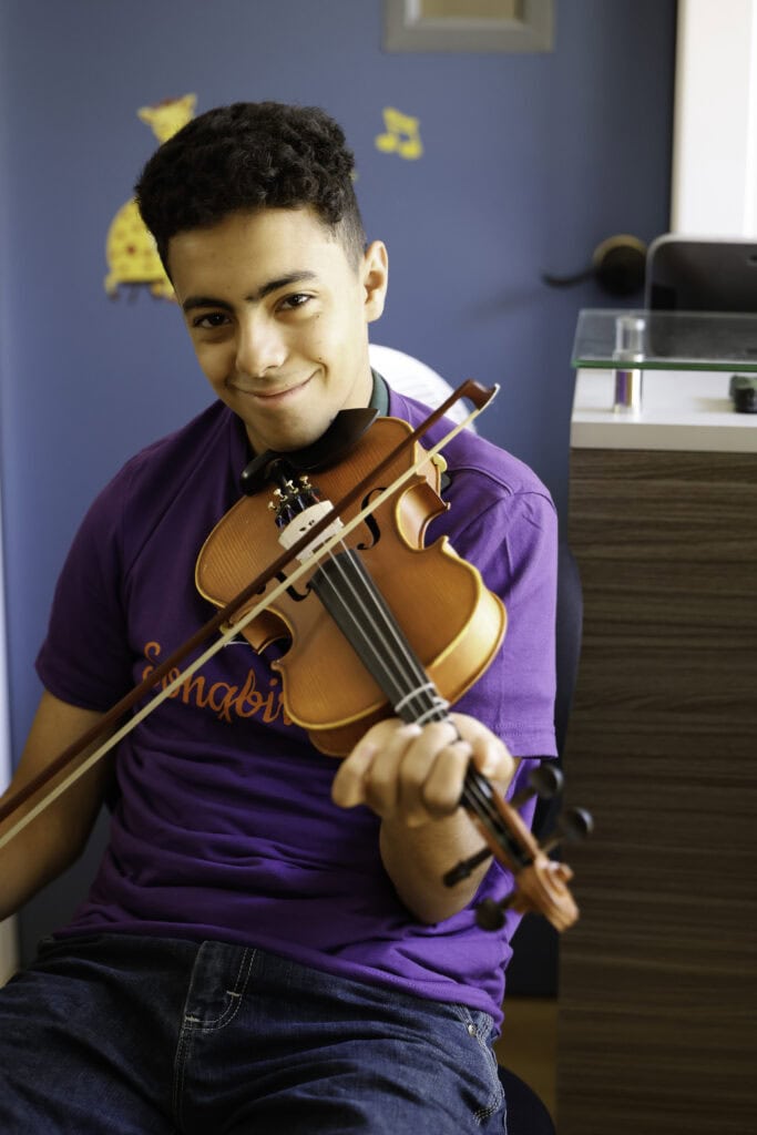 The students of Songbird Music School in Orange County