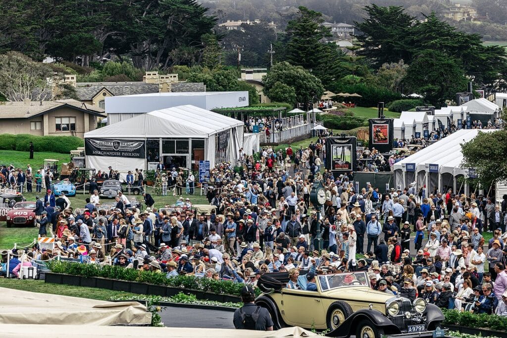 Choura Events helps build the Pebble Beach Concours d'Elegance
