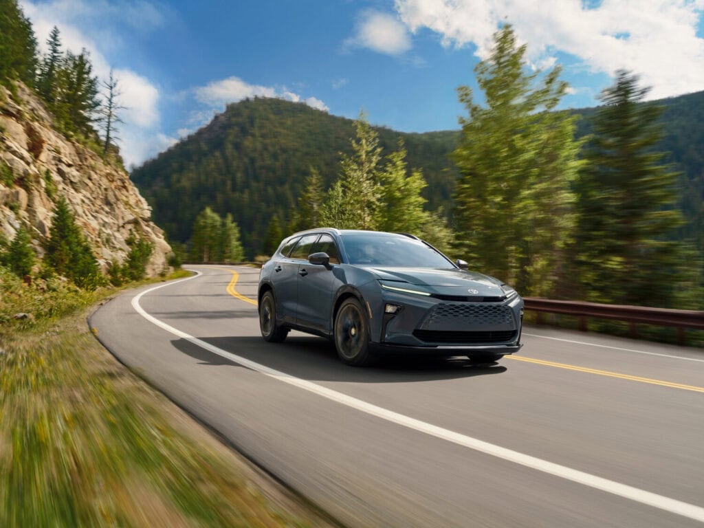 2025 Toyota Crown Signia driving
