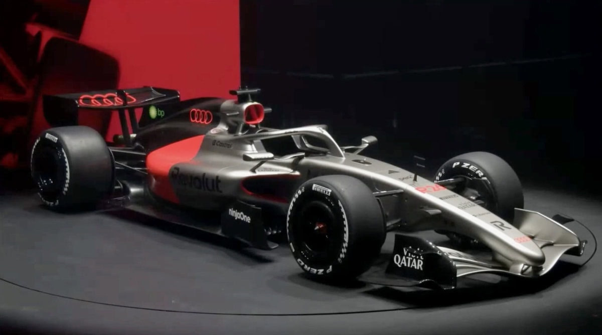 Featured image for “Audi Revolut F1 Team reveals R26 livery in Berlin”