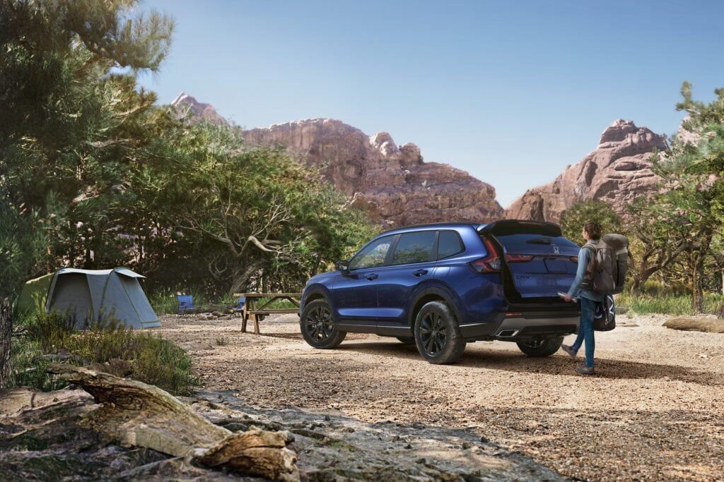 2026 Honda CR-V Sport Touring Hybrid saves on gas