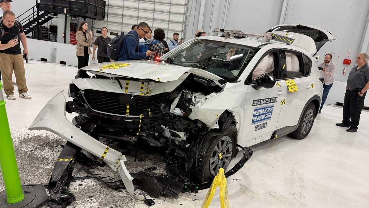 Featured image for “Watching the Mazda CX-5 IIHS Crash Test Changed My View on Safety”