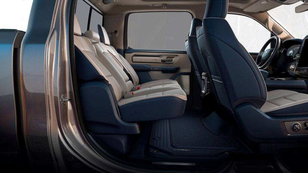 Interior 2026 ram 1500 rear seat