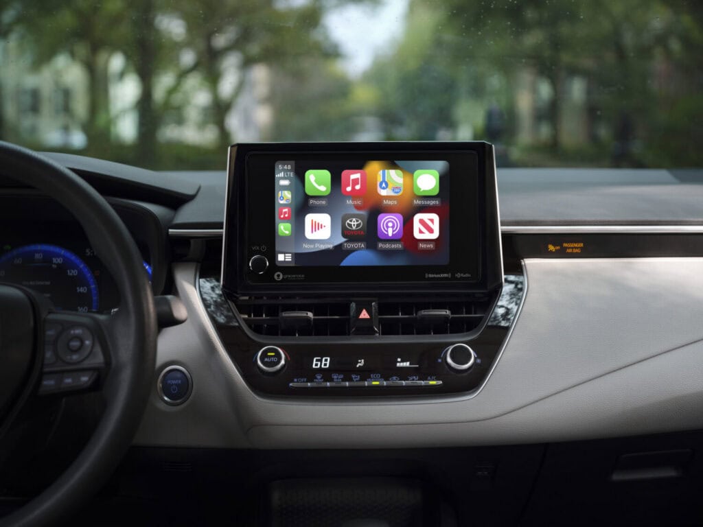 2026 Toyota Corolla hybrid interior