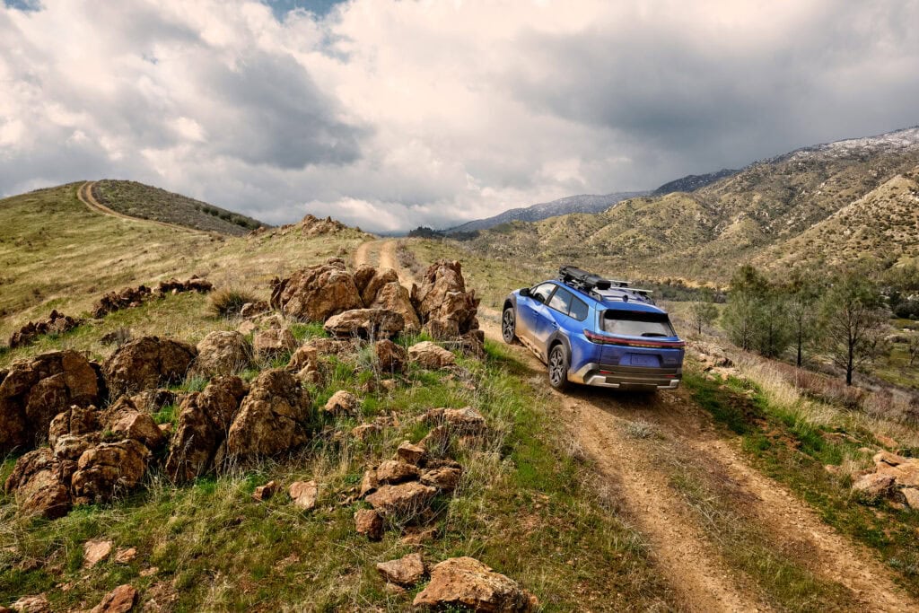 2026 Subaru Trailseeker on a dirt trail
