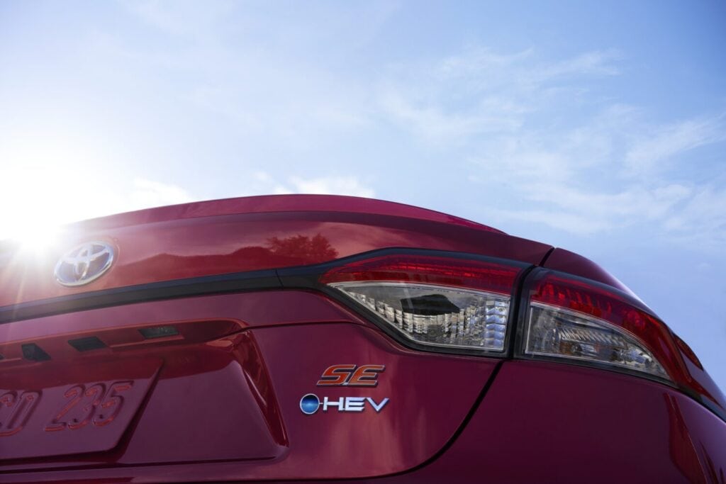 2026 Toyota Corolla lighting