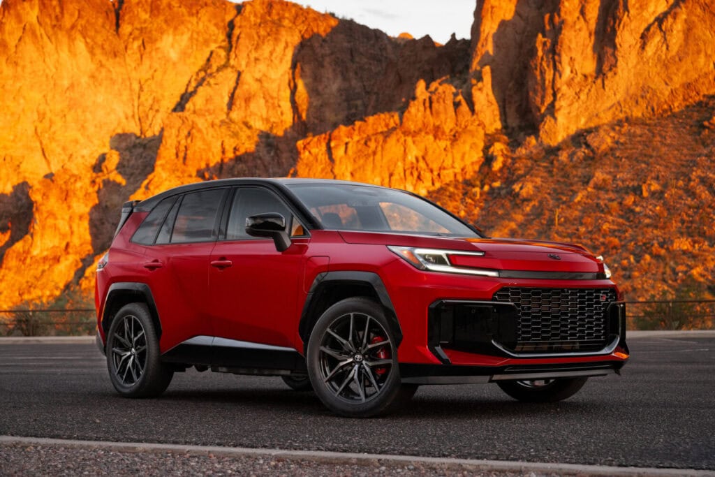 2026 Toyota Rav4 PHEV GR in Supersonic Red