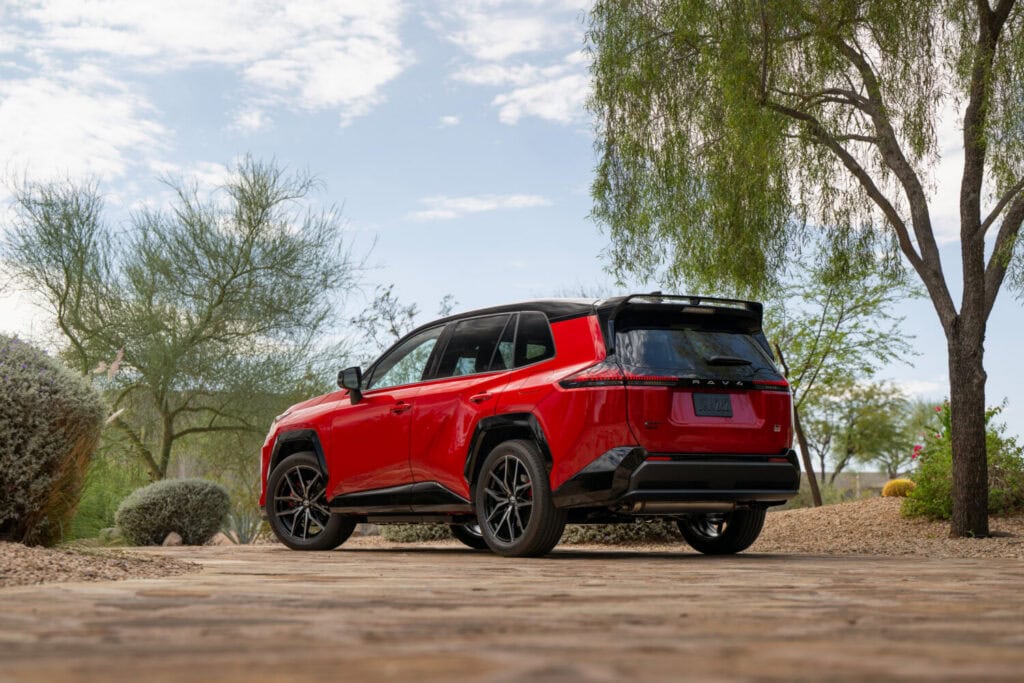 2026 Toyota Rav4 PHEV GR in Supersonic Red