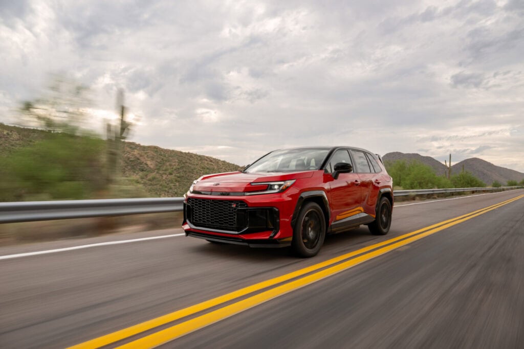 2026 Toyota Rav4 PHEV GR in Supersonic Red
