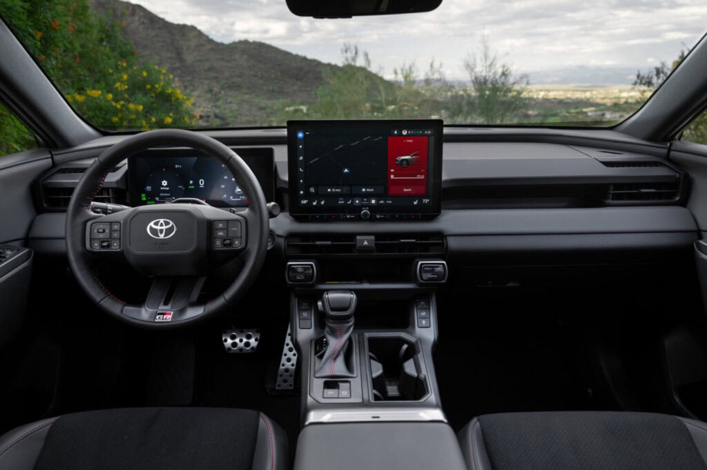 2026 Toyota Rav4 PHEV GR cabin