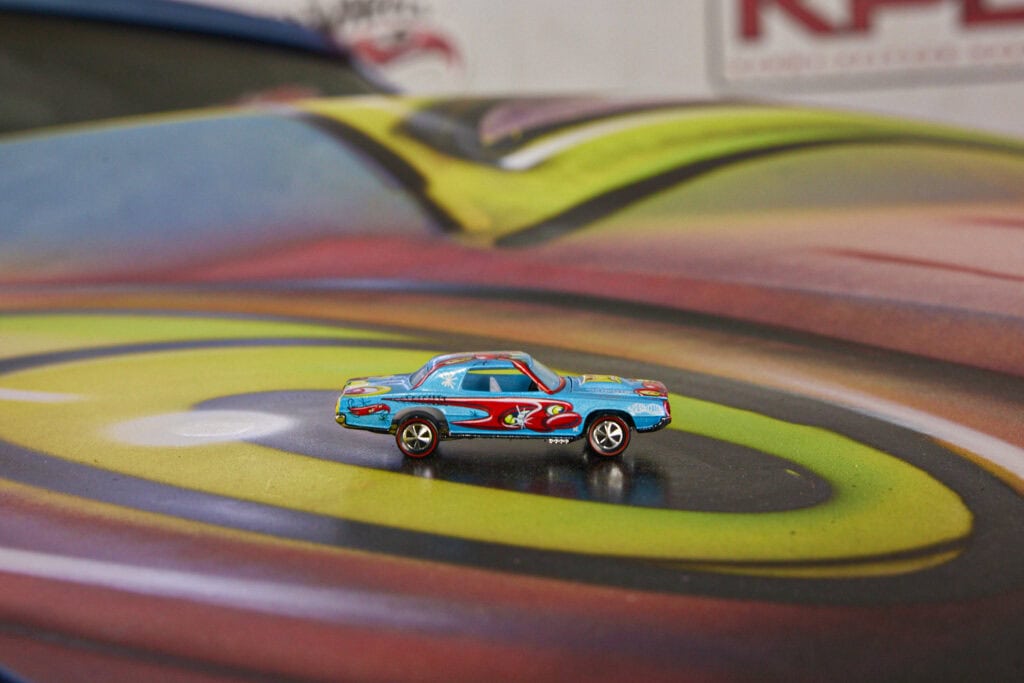 Kenny Scharf's Hot Wheels Custom T-Bird art car