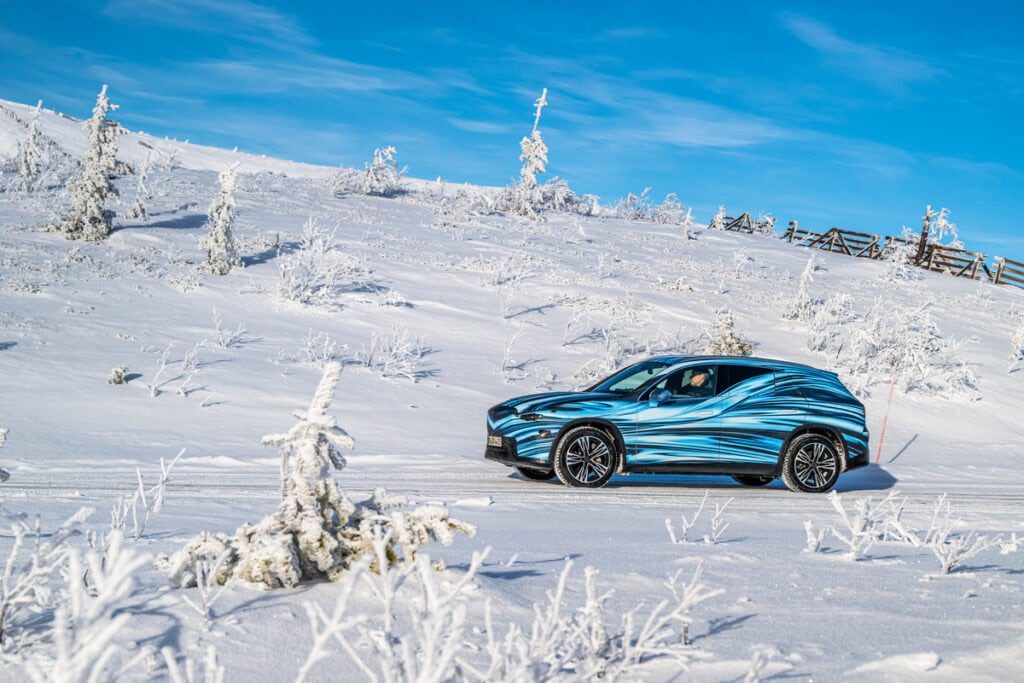 Winter Testing in Sweden, Arjeplog 2025: The all-new GLC with EQ