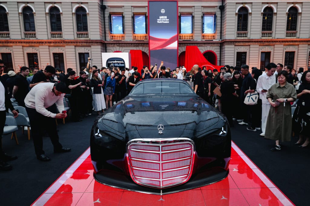 The world premiere of the Vision Iconic in Shanghai 2025.