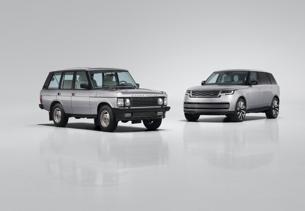 1993 Range Rover Classic County Edition and the first 2027 Range Rover SV Ultra LWB