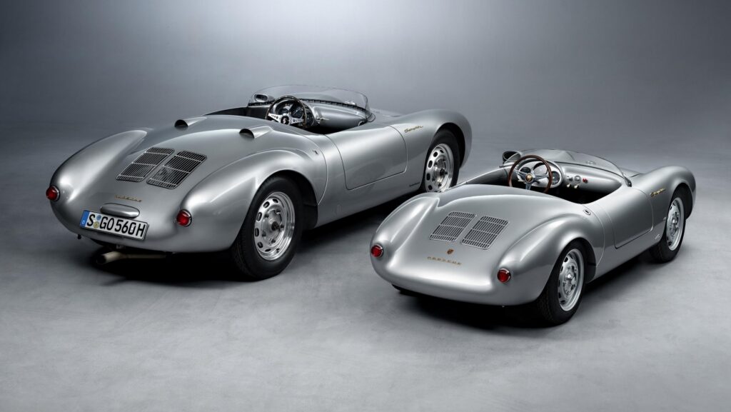 Porsche and Hedley Studios Reimagine the 550 Spyder as a Scaled down EV
