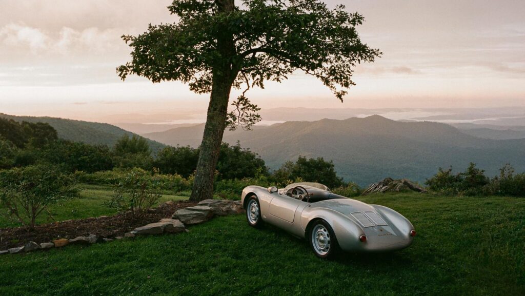 Porsche and Hedley Studios Reimagine the 550 Spyder as a Scaled down EV