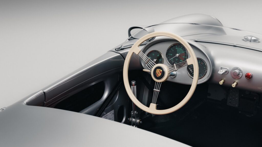 Porsche and Hedley Studios Reimagine the 550 Spyder as a Scaled down EV