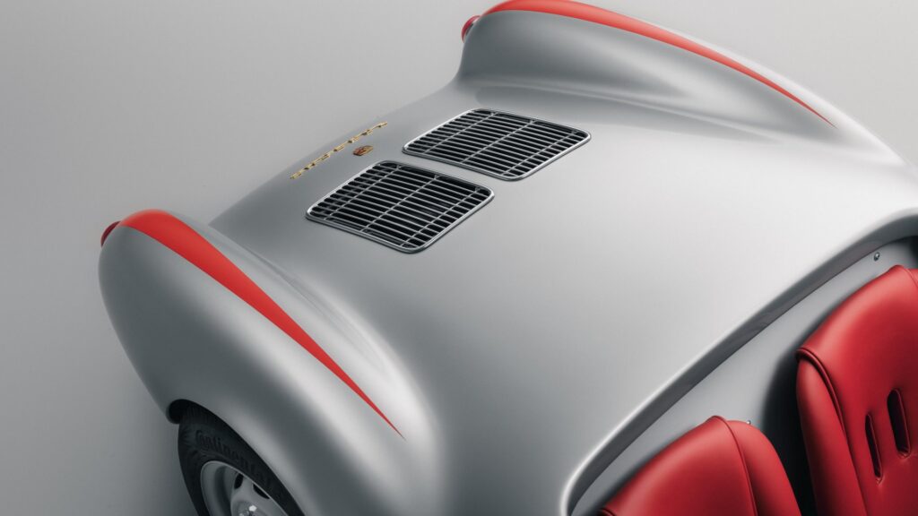 Porsche and Hedley Studios Reimagine the 550 Spyder as a Scaled down EV