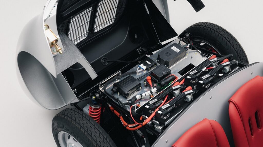 Porsche and Hedley Studios Reimagine the 550 Spyder as a Scaled down EV