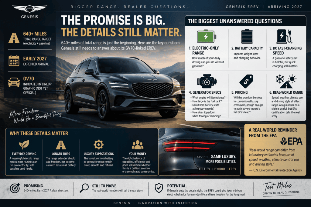 Genesis 640+ Mile EREV Coming Early 2027