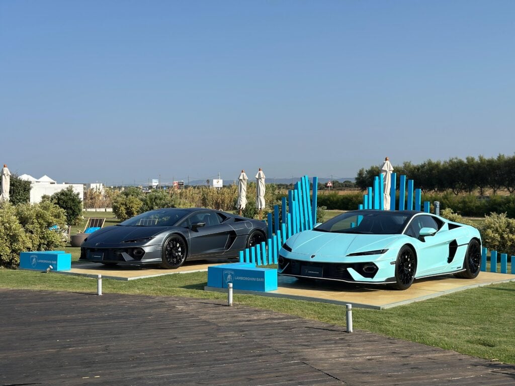 Lamborghini, there was a pop-up