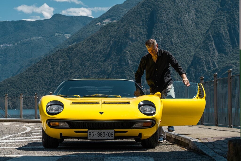 Paolo Nespoli Lamborghini Miura SV