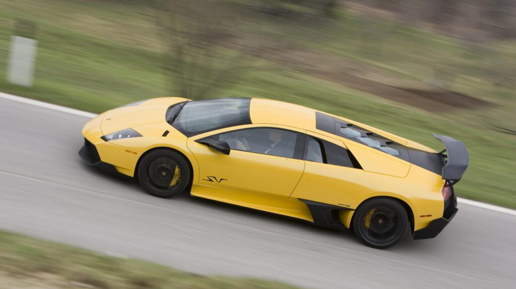 Lamborghini Makes Hybrid History Lamborghini Murciélago SV