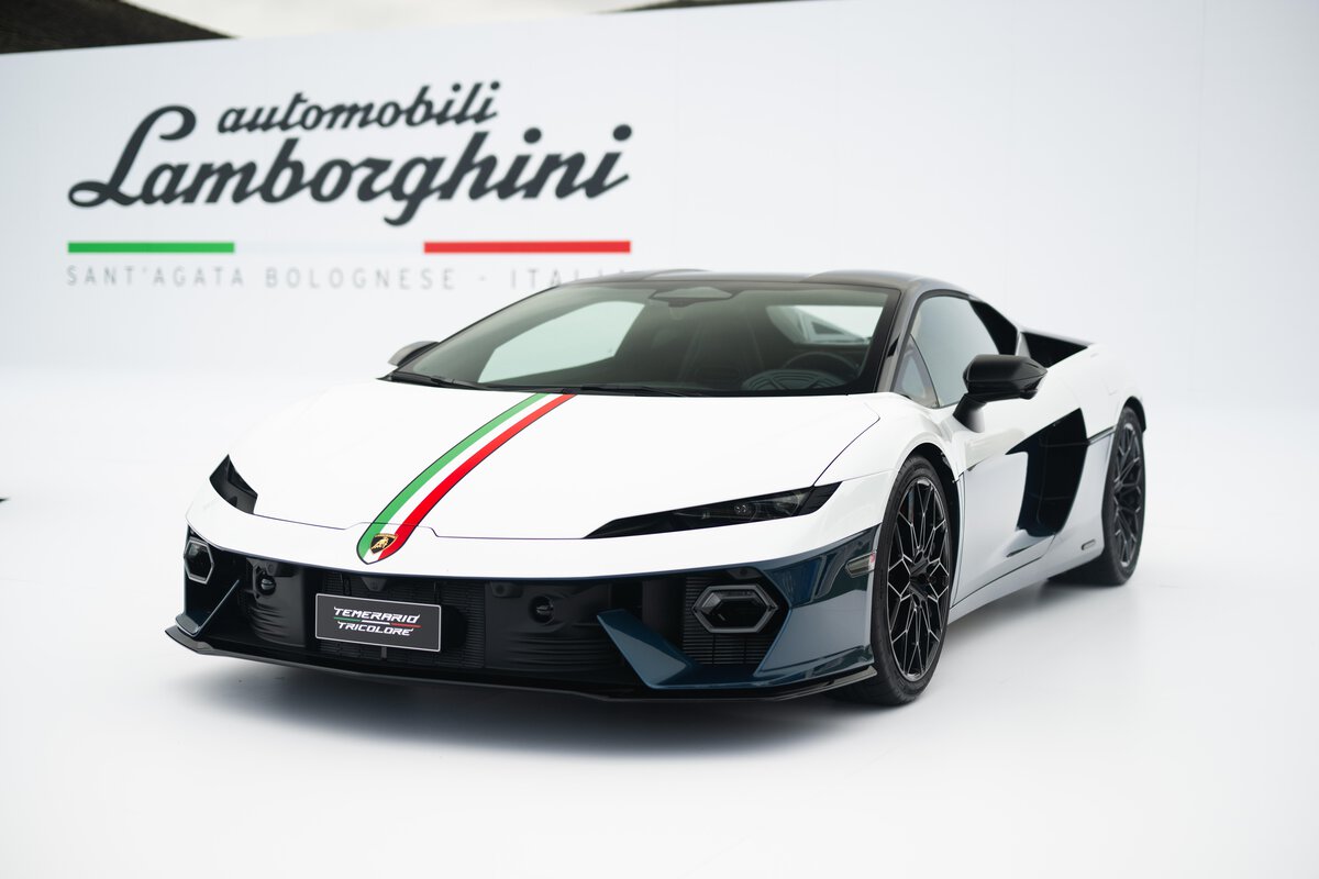 Featured image for “Lamborghini Temerario Tricolore Is a Bespoke Blueprint”