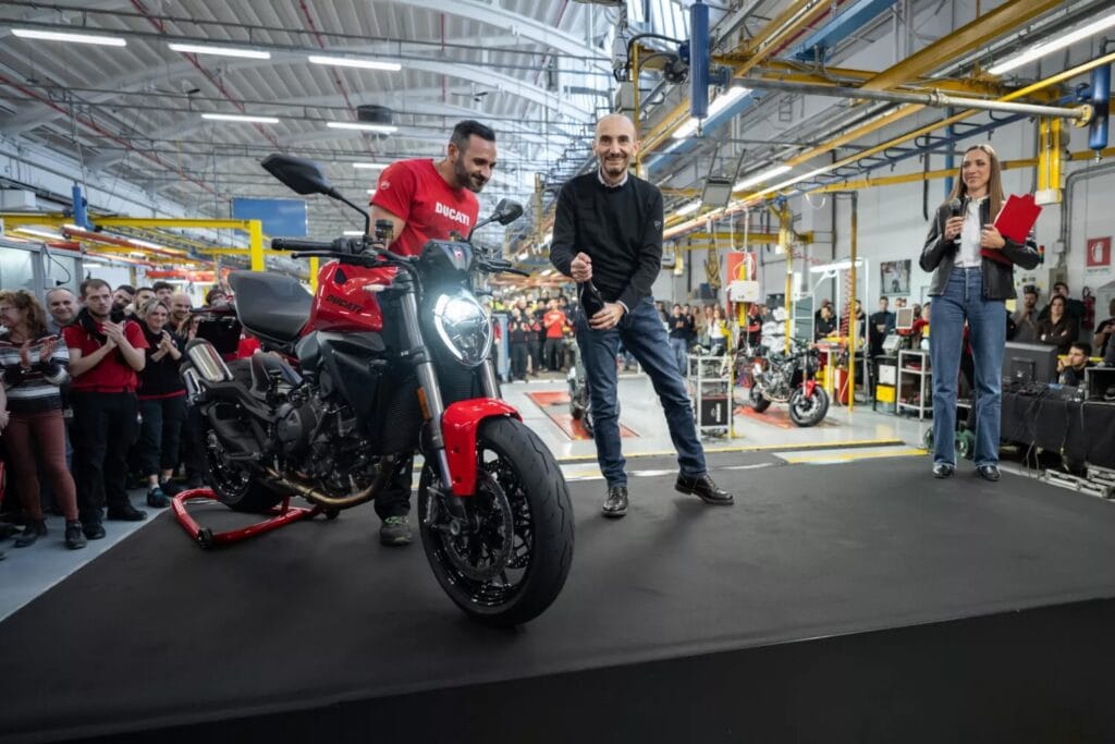 Ducati motorcycles. Currently owned by VOLKSWAGEN.
