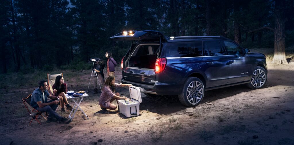 All new Ford Expedition Platinum courtesy of Ford