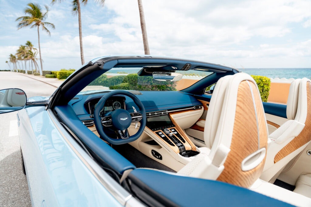 The undeniably beautiful Aston Martin DB12