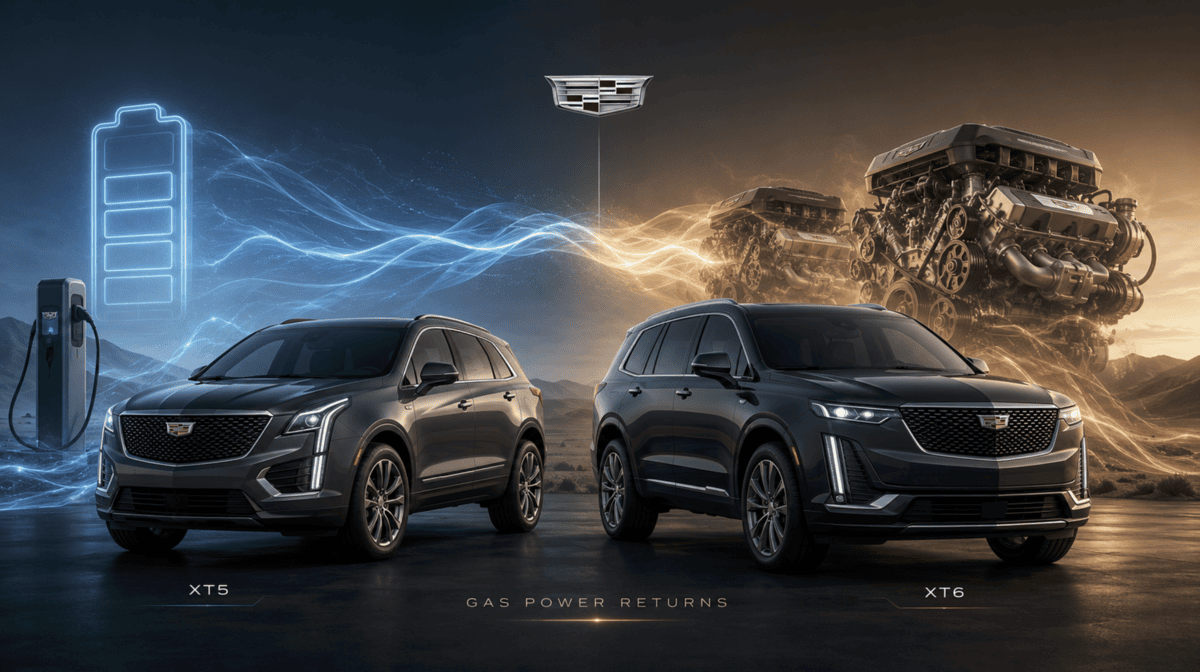Featured image for “Cadillac Reverses Course on XT5 and XT6 Gas SUVs”