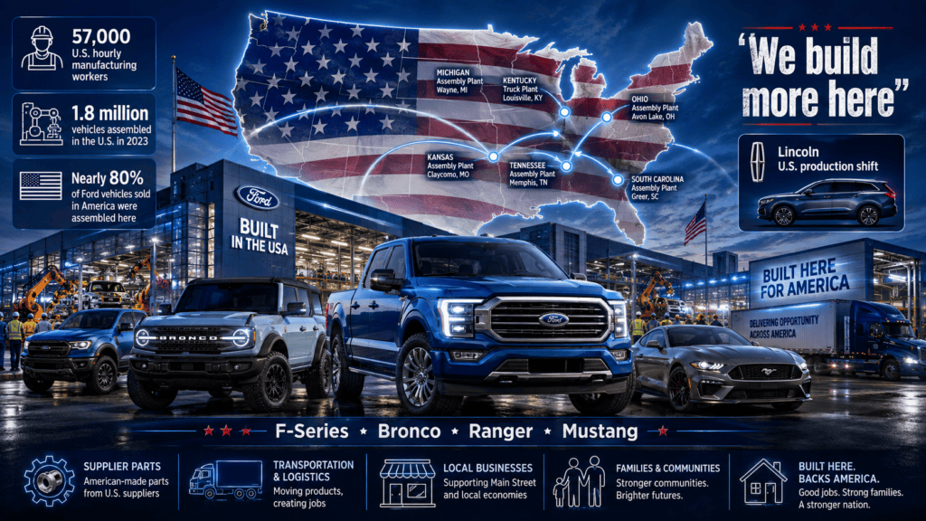 Ford vs GM Fight to be The Most American Manufacturer