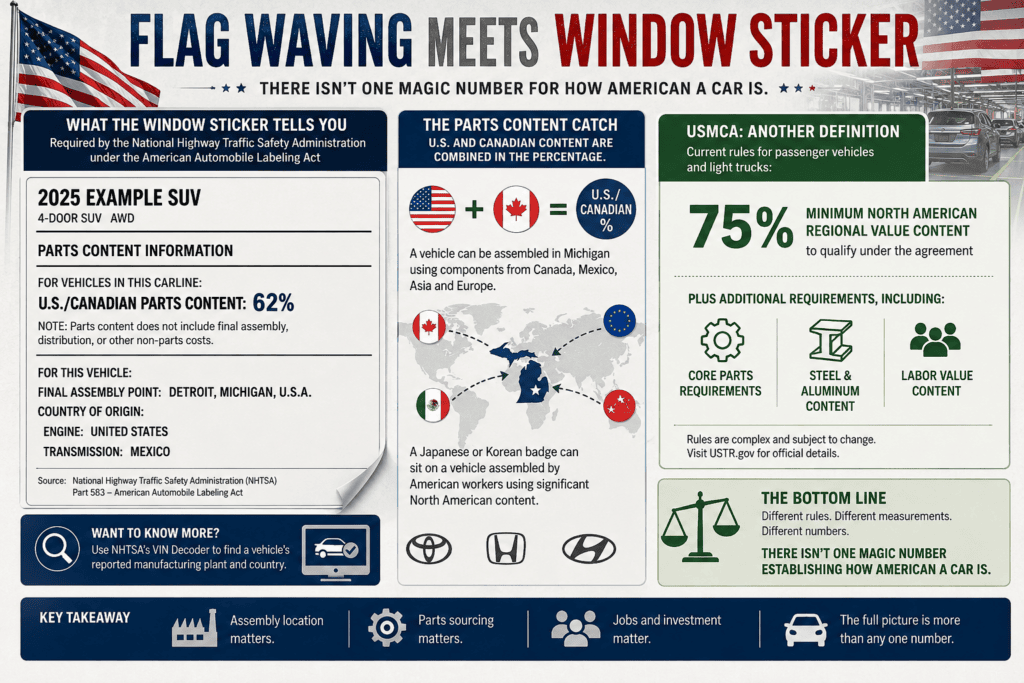Ford vs GM Fight to be The Most American Manufacturer