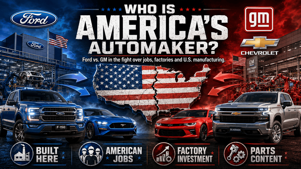 Featured image for “Ford and GM Fight to Be the Most American Automaker”