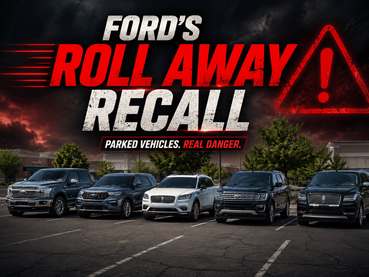 Featured image for “Ford Recall: 741,195 Vehicles May Roll Away”