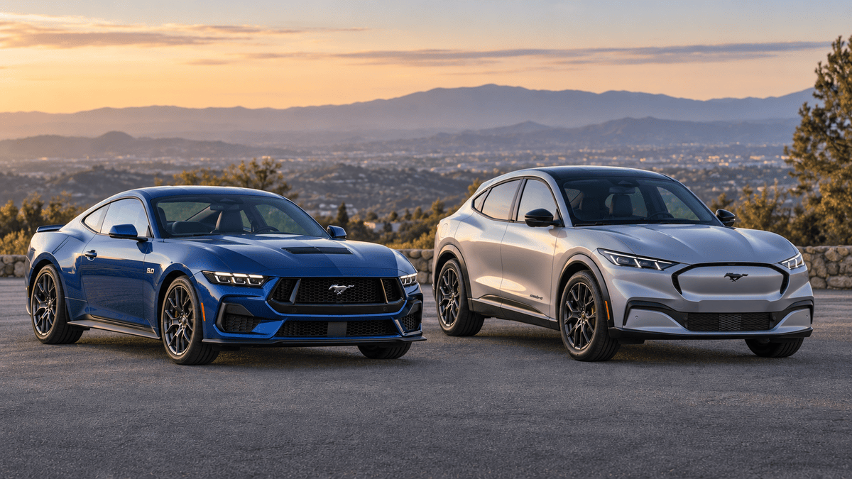Featured image for “Ford Mustang vs Mach-E: Emotion or Everyday Sense?”