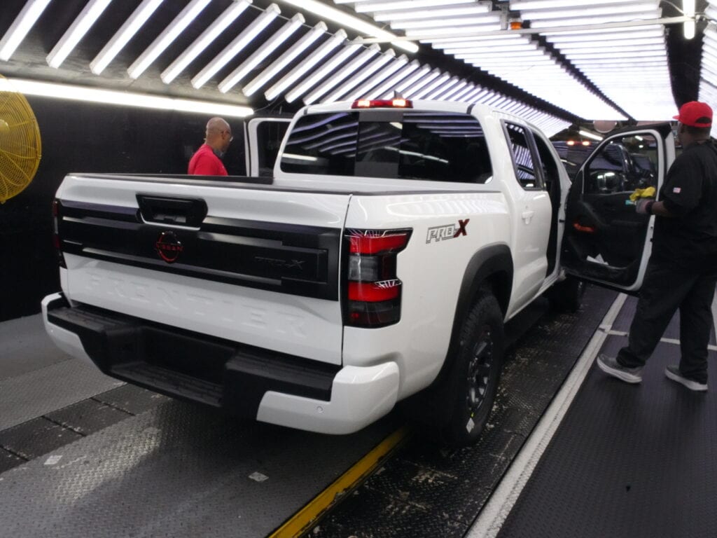 1 million Nissan Frontier Production