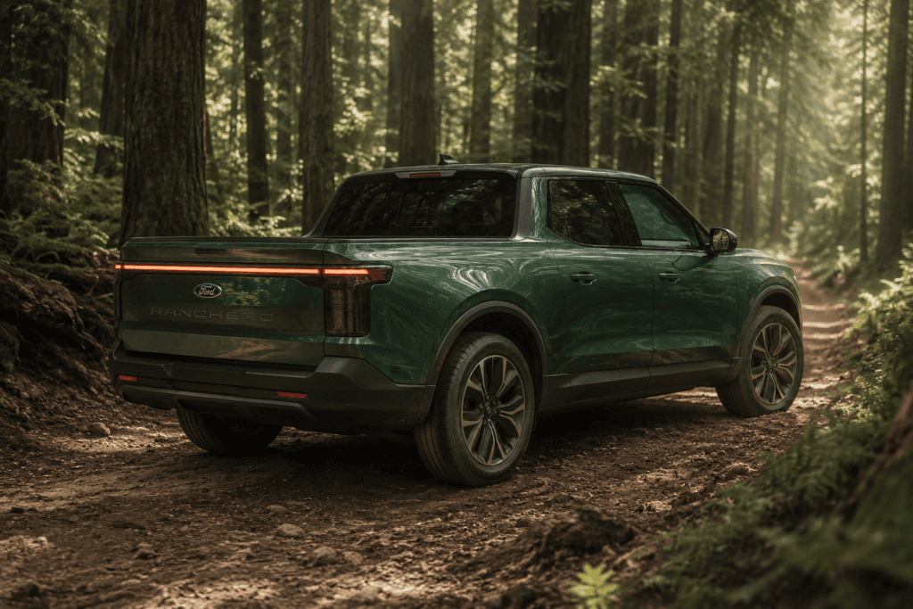 Rumored Ford Ranchero EV *Image is AI Generated