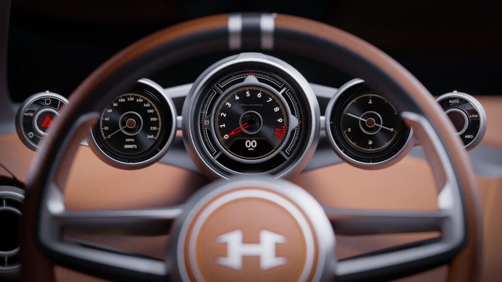 Hennessey Blackbird: $2.5 Million, 850 HP and No Screens