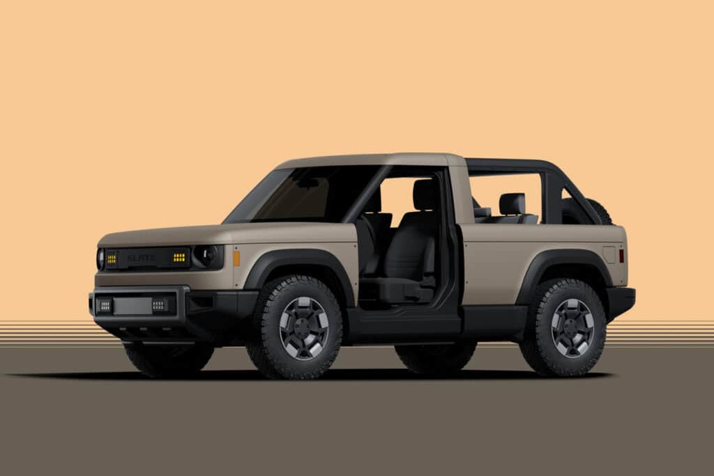An inspirational open version of the Slate truck