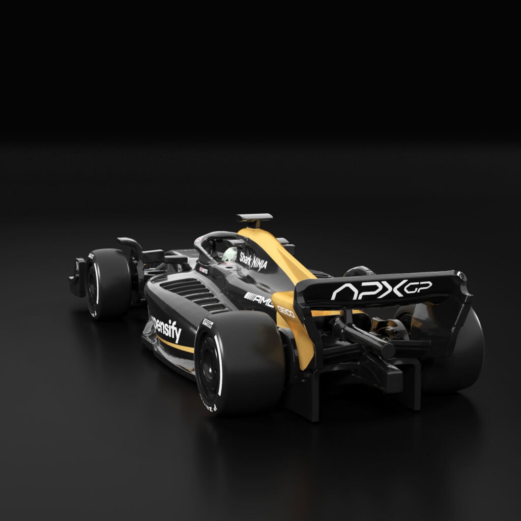Hot Wheels F1 movie car Brad Pitt Livery