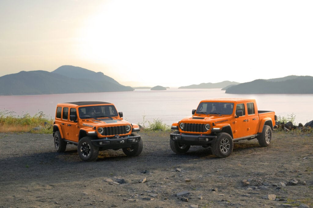 To mark 4x4 Day 2025, Jeep unveils its newest can’t miss exterior shade, Joose. The vibrant shade of orange is available to order now on both the iconic Jeep Wrangler and the industry's most capable midsize pickup, Jeep Gladiator. 