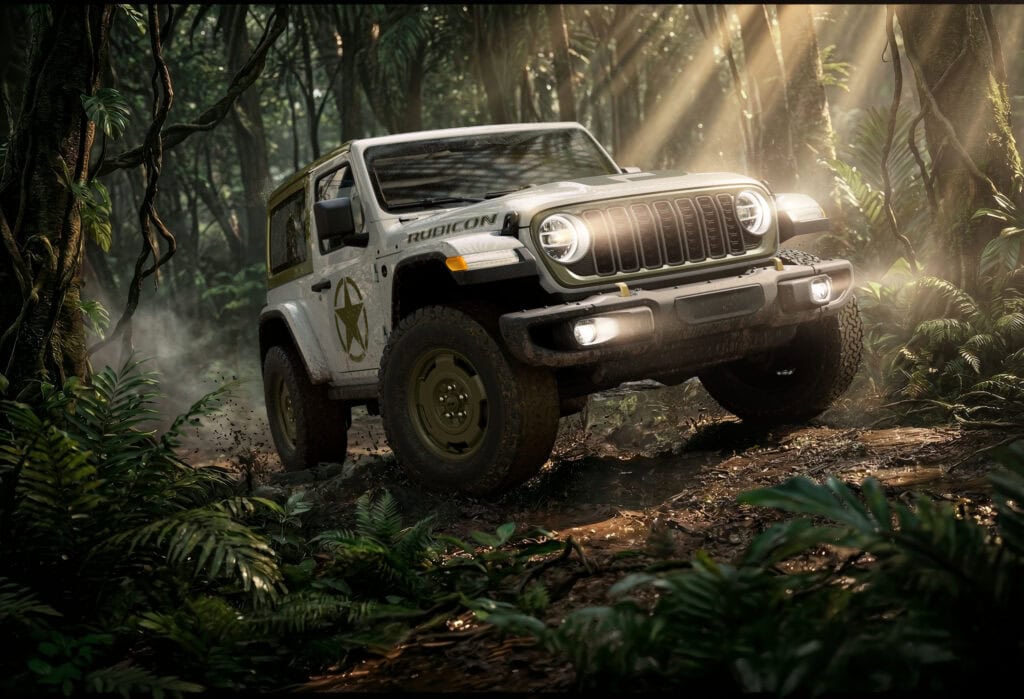 The 2027 Jeep® Wrangler and Gladiator Sarge deliver an unmistakable tribute to Jeep brand military heritage, fusing 1941 roots with modern capability, craftsmanship and refinement.