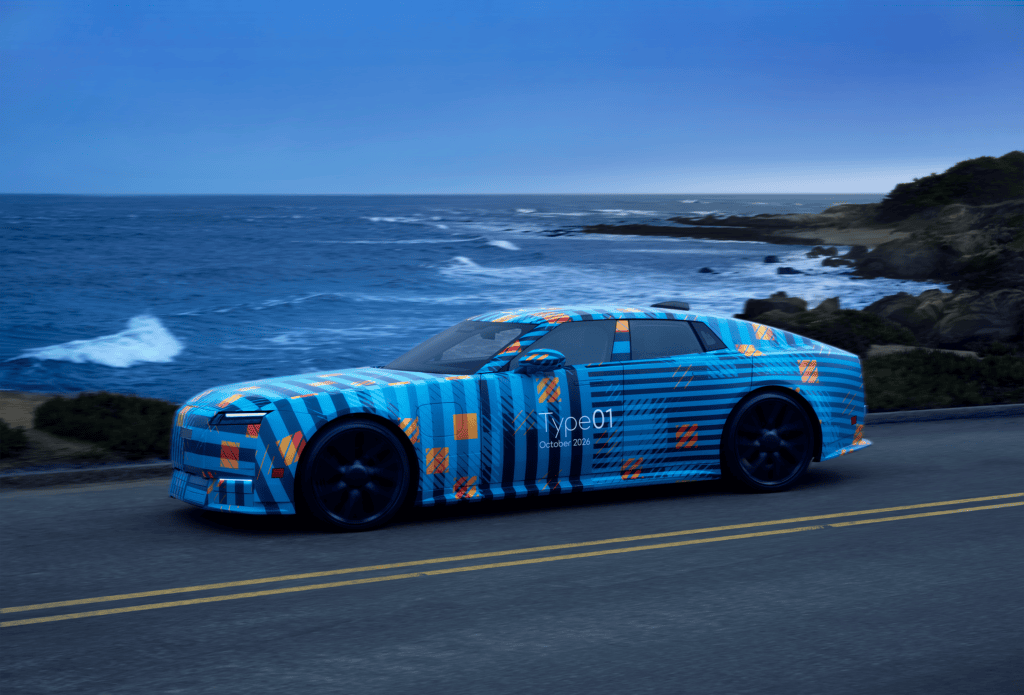 Jaguar Type 01 at Pebble Beach Golf Links