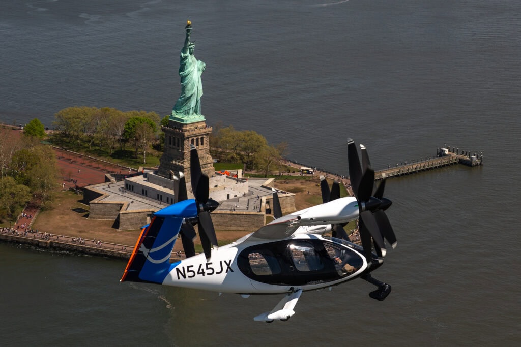 Joby electric air taxi aircraft flying as Toyota helps build the air taxi era