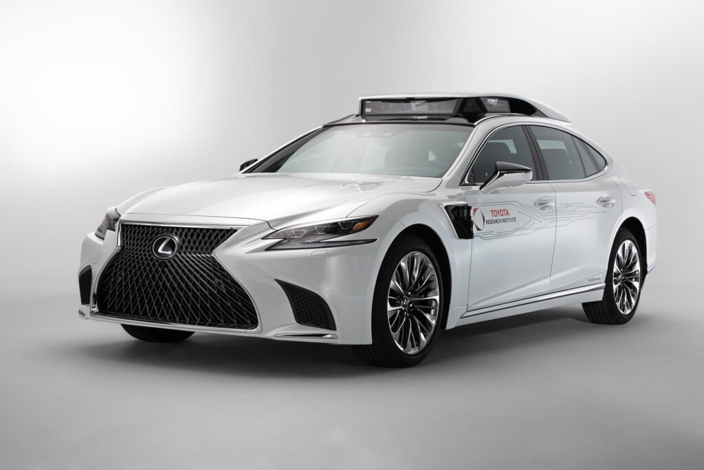 LEXUS safety test vehicle
