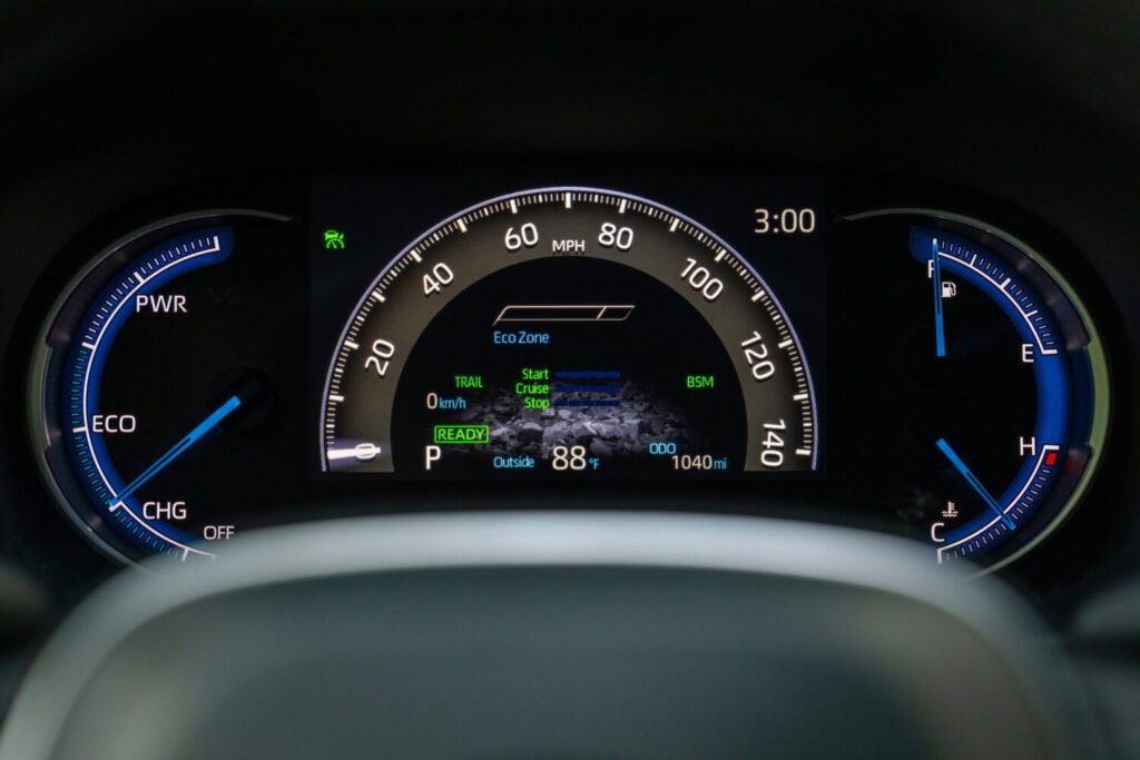 2025 Toyota Rav4 Gauges