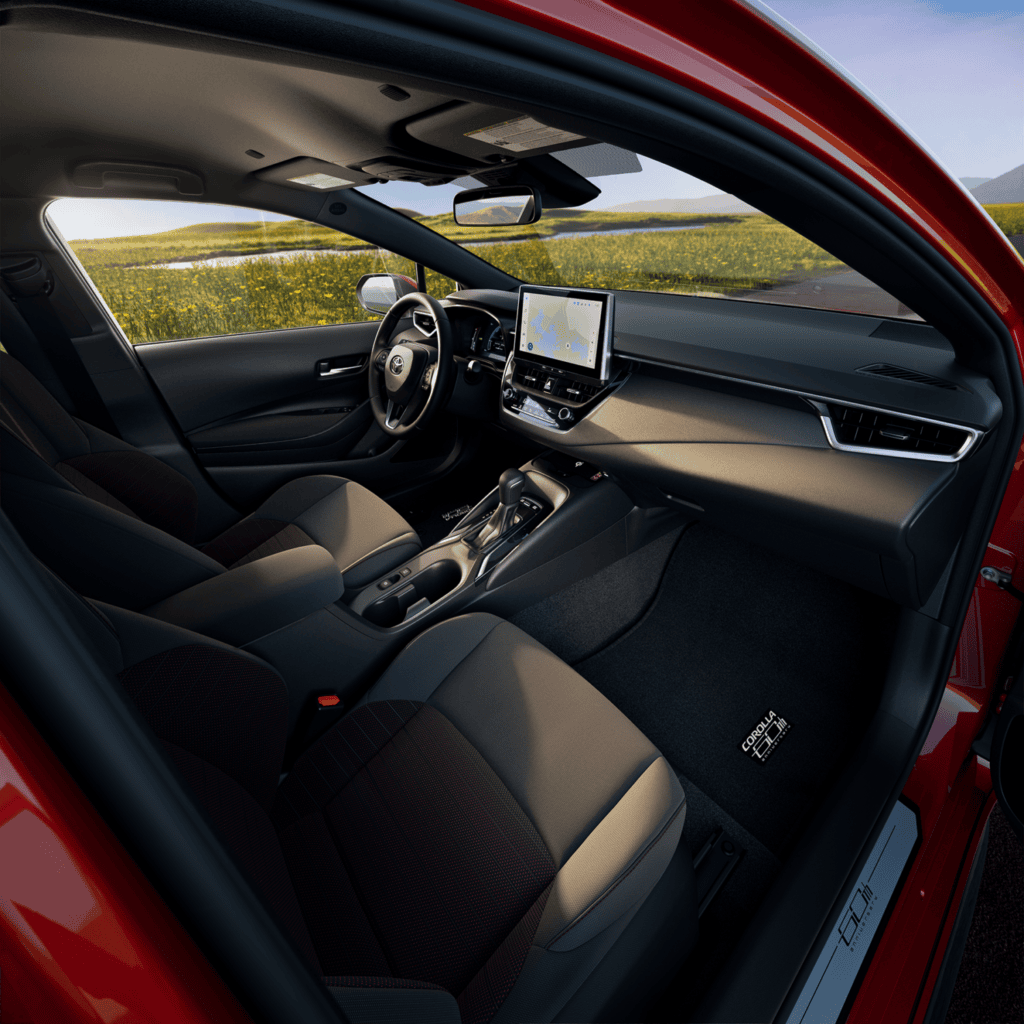 Inside the 60th anniversary Toyota Corolla